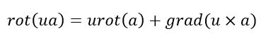 Задача 4435(б) из сборника Демидовича<br />Доказать  rot(ua)=urot(a)+grad(u×a)