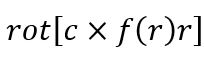 Задача 4437(б) из сборника Демидовича<br />Найти   rot[c×f(r)r]  (c-постоянный вектор)