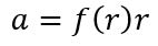 Задача 4453 из сборника Демидовича<br />Найти работу вектора  a=f(r)r где f- непрерывная функция вдоль дуги АВ