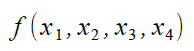 Минимизировать булеву функцию f (x<sub>1</sub> , x<sub>2</sub> , x<sub>3</sub> , x<sub>4</sub>), заданную набором своих значений (0001000010110011) <br />а) методом карт Карно <br />б) методом Квайна