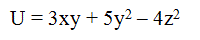 Найти градиент скалярного поля U = 3xy + 5y<sup>2</sup> – 4z<sup>2</sup> в точке M(1; 2; 3).