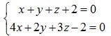 Доказать параллельность прямых х = t + 3,  y = t + 4,          z = -2t + 6