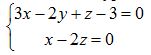 Составить уравнение плоскости проходящей через прямую (рис) Перпендикулярно плоскости x - 2y + z + 5 = 0