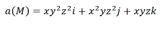 Найти наибольшую плотность циркуляции векторного поля a(M) = xy<sup>2</sup>z<sup>2</sup>i + x<sup>2</sup>yz<sup>2</sup>j + xyzk в точке M<sub>0</sub>(2,-1,1)