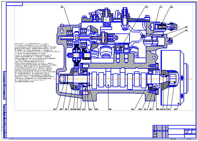 Двигатель КамАЗа (файл CDW)