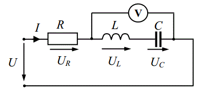 К цепи с последовательным или параллельным соединения сопротивления R, индуктивности L и емкости С подключен генератор синусоидального напряжения, частота f которого может изменяться в большом диапазоне. Действующее значение напряжения этого генератора стабилизировано и остается неизменным при любой частоте. <br /><b>Требуется:</b> <br />а) определить угловую резонансную частоту ω0 этой цепи; <br />б) определить действующее значение тока и действующие значения напряжений на всех элементах цепи при резонансе; <br />в) построить в масштабе векторную диаграмму тока и напряжений цепи при резонансе; <br />г) рассчитать величину добротности Q; <br />д) построить частотные характеристики полного сопротивления цепи z (или полной проводимости у), частотную характеристику тока I цепи и частотную характеристику угла сдвига фаз φ цепи; <br />е) по графику I(ω) определить величину добротности Q и сопоставить ее с полученной в пункте «г» величиной. <br />Вариант 111<br />Схема  А;   L = 50  мГн;   С = 0,2  мкФ;   R = 20  Ом;   U = 10  В