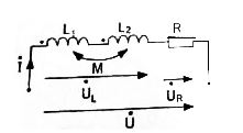 Как изменится I, U<sub>R</sub>, U<sub>L</sub> при увеличении коэффициента магнитной связи между катушками?