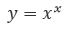 Найти точку минимума функции y = x<sup>x</sup>