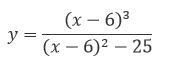 С помощью методов дифференциального исчисления построить график функции