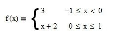 Разложить функцию f(x) в ряд Фурье в указанном интервале:
