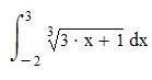 Дан определенный интеграл. Вычислить его двумя способами: <br /> 1) методом Ньютона- Лейбница <br />2) приближенно методом трапецией с точностью ε = 0,001, разбив промежуток интегрирования на n = 10 частей. <br /> Построить чертеж и показать геометрический смысл данного определенного интеграла