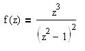 Разложить функцию f(z) = z<sup>3</sup>/((z<sup>2</sup> - 1)<sup>2</sup>)  в ряд Лорана по степеням z в областях |z| < 1, |z| > 1