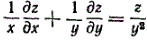 Доказать, что функция z = yφ(x<sup>2</sup> - y<sup>2</sup>) удовлетворяет дифференциальному уравнению (1/x)dz/dz + (1/y)dz/dy = z/y<sup>2</sup>