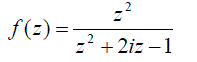 Найти вычеты функции f(z) во всех ее особых точках
