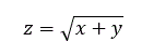 Найти полные дифференциалы z=√(x+y)