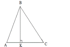 В треугольнике ABC со стороной AB=8 см и ∠A=45° найти высоту, опущенную из вершины B