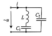 Определить значение ёмкости С1, при котором в данной схеме наступит резонанс токов, если: L1=10мГн, С2=200мкФ, ω=10<sup>3</sup> •1/с.