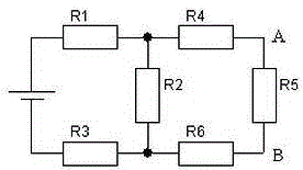 Дана электрическая цепь. Сопротивление каждого из резисторов равно 2 Ом. Чему равно полное сопротивление цепи?<br />1.	12 Ом.<br />2.	4,2 Ом. <br />3.	5,5 Ом.