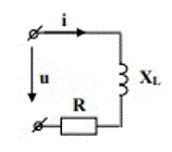 При R= XL = 10 Ом определить фазовых сдвиг между приложенным напряжением и током в цепи.   <br />а) 60° <br />б) 45° <br />в) -45° <br />г) 30°