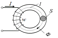 Если при неизменном магнитном потоке Ф  уменьшить площадь поперечного сечения S магнитопровода, то магнитная индукция В…