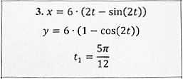Задача 2. Точка движется по закону x=x(t), y=y(t). Для момента времени t=t1 найти скорость, ускорение точки и радиус кривизны траектории.  <br /><b>Вариант 3</b>
