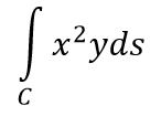 Вычислить интеграл,вдоль отрезка прямой y=x от начала координат до точки (2,2)