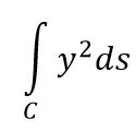 Вычислить интеграл,где C − дуга окружности x=acost, y=asint, 0≤t≤π\2.