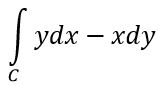 Вычислить интеграл,где кривая C задана параметрически в виде r(t)=(cost,sint),0≤t≤π\2.