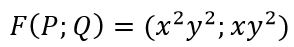 Проверить формулу Грина для векторного поля	F(P,Q)=(x<sup>2</sup>y<sup>2</sup>,xy<sup>2</sup>) и области интегрирования R, имеющей форму круга радиусом 2 с центром в начале координат.