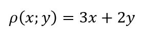 Определить массу проволоки, имеющей форму отрезка от точки A(1,1) до B(2,4). Масса распределена вдоль отрезка с плотностью ρ(x,y)=3x+2y.
