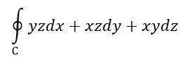 Показать, что криволинейный интеграл равен 0 вдоль любого замкнутого контура C