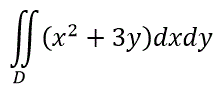 Вычислить двойной интеграл по области D, если область D ограничена линиями: y = 0, y = x, x = 1.