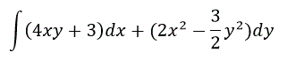 Вычислить криволинейный интеграл вдоль параболы y = x<sup>2</sup> от точки (1;1) до точки (3;9)