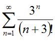 Исследовать на сходимость числовой ряд с помощью признака Даламбера.
