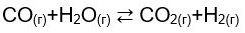 Напишите выражения константы равновесия Кс для равновесных систем: СО<sub>(г)</sub>+Н<sub>2</sub>О<sub>(г)</sub> ⇄ CO<sub>2(г)</sub>+Н<sub>2(г)</sub>