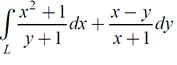Вычислить криволинейный интеграл, где L - отрезок прямой от точки ( 1;0) до точки (2;1). Сделать чертеж дуги L.