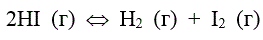 Для реакции  2HI (г) ↔ H<sub>2</sub> (г) + I<sub>2</sub> (г) при некоторой температуре К<sub>р</sub>=2. <br />Определите равновесные концентрации H<sub>2</sub> и I<sub>2</sub>, если исходная концентрация HI составляла 0,02 моль/л. 