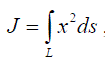 Вычислить интеграл J = ∫<sub>L</sub> x<sup>2</sup>ds, где L - кривая y = ln x , пробегаемая от точки A(1;0) , до точки B(e;1)