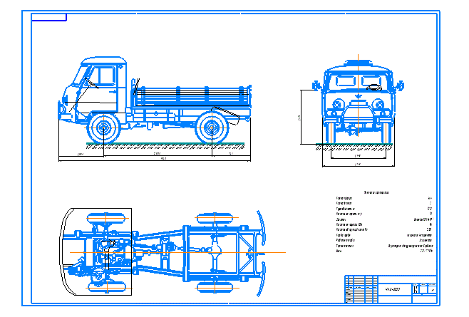 Автомобиль УАЗ-3303
