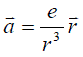 Показать, что поле a = (e / r<sup>3</sup>) r потенциально