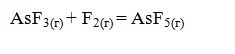 На основании табличных данных определите тепловой эффект реакции: <br />  AsF<sub>3(г)</sub> + F<sub>2(г)</sub> = AsF<sub>5(г)</sub>  <br /> Экзотермической или эндотермической является данная реакция?