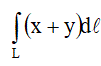 Вычислить данные криволинейные интегралы, где L – первый виток лемнискаты ρ<sup>2</sup> = 4cos2φ.