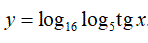 Найти производную y = log<sub>16</sub>log<sub>5</sub>tg(x)