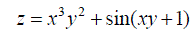 Найти частные производные 2-го порядка функции z = x<sup>3</sup>y<sup>2</sup> + sin(xy +1)