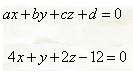 С помощью тройного интеграла вычислить объём тела, ограниченного координатными плоскостями и плоскостью  ax + by + cz + d = 0 <br /> 4x + y + 2z - 12 = 0