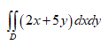 Вычислить  D, если  - внутренность треугольник с вершинами в точках  A(1;1), B(3;2), C(4;0)
