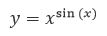 Найти производные первого порядка y'= dy/dx функций y=x<sup>sin⁡(x)</sup>