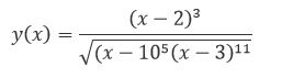 Вычислить логарифмическую производную  y'(x)