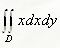 Вычислить двойной интеграл  по области, ограниченной линиями: x·y = 6, x + y - 7 = 0