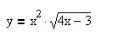 Вычислить производные y'''  <br /> y = x<sup>2</sup>√(4x - 3)